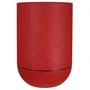 Riviera RIV3580798153562 Jardinera Plástico Diámetro 50 cm Rojo RISS