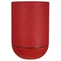 Riviera RIV3580798153562 Jardinera Plástico Diámetro 50 cm Rojo RISS