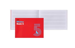 Bloc De Musica Additio Basic 5 Pentagramas 24X17 Apdo.