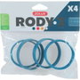 Zolux Conectores para jaulas de roedores Rody3 - Azul - 4 piezas