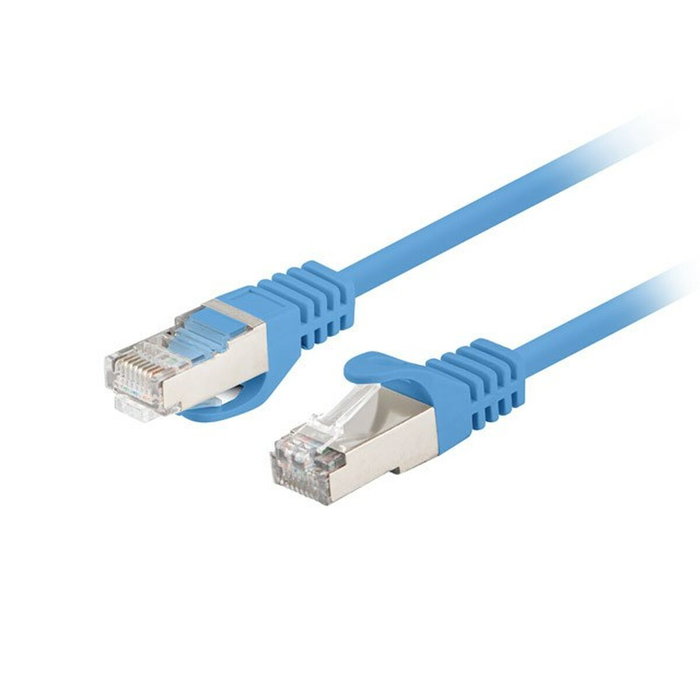 LANBERG Patch cord Cat 6 F/UTP 1m azul RJ45