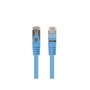 LANBERG Patch cord Cat 6 F/UTP 1m azul RJ45