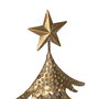 Figura Árbol Oro Metal Decoración 34 X 14 X 67,50 cm