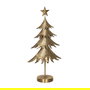 Figura Árbol Oro Metal Decoración 34 X 14 X 67,50 cm