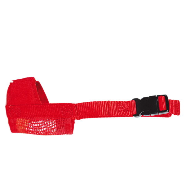 Nayeco Bozal de Nylon Rojo XXL Nayeco Bozal de Nylon Rojo XXL