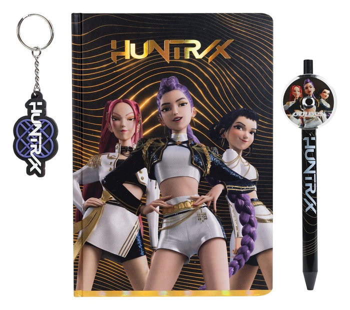 Blue Sky Studios Set de Regalo KPop Demon Hunters con Cuaderno, Bolígrafo y Llavero Blue Sky Studios Set de Regalo KPop Demon Hunters con Cuaderno, Bolígrafo y Llavero