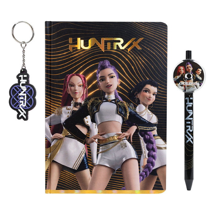 Blue Sky Studios Set de Regalo KPop Demon Hunters con Cuaderno, Bolígrafo y Llavero Blue Sky Studios Set de Regalo KPop Demon Hunters con Cuaderno, Bolígrafo y Llavero