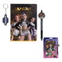 Blue Sky Studios Set de Regalo KPop Demon Hunters con Cuaderno, Bolígrafo y Llavero