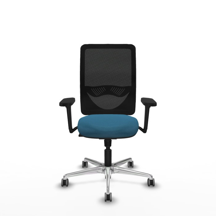 PIQUERAS Y CRESPO Silla de oficina Zulema con Mecanismo Sincro Verde Petróleo y Negro PIQUERAS Y CRESPO Silla de oficina Zulema con Mecanismo Sincro Verde Petróleo y Negro