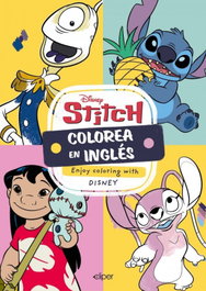 Aprende y colorea en inglés con Stitch, Disney - CLIPER