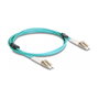 DeLOCK Cable de fibra óptica LC Duplex a LC Duplex Multimodo OM3 con armadura metálica 2 m