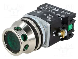 PROMET Interruptor de presión NEF30 Verde 24V