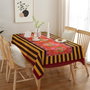Hermia Mantel Asr-tblclt25 -7 140 x 180 cm, 50% Algodón 50% Poliéster, Elegante y Duradero, Fácil de Cuidar