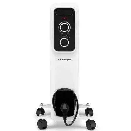 Orbegozo Radiador de Aceite RS 2000 con 2000W, 9 Elementos Caloríficos y 3 Potencias de Calor