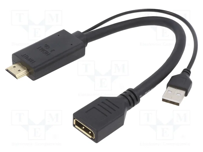 Gembird Adaptador Activo 4K HDMI a DP