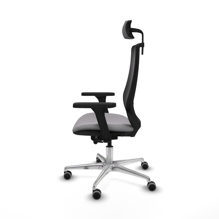 PIQUERAS Y CRESPO Silla de oficina Mardos Gris/Negro con Mecanismo Sincro/Traslack PIQUERAS Y CRESPO Silla de oficina Mardos Gris/Negro con Mecanismo Sincro/Traslack