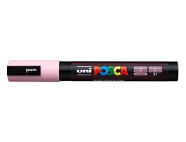 Posca PC-5M Marcador de Pintura Punta Cónica 1.8-2.5 mm Rosa Claro