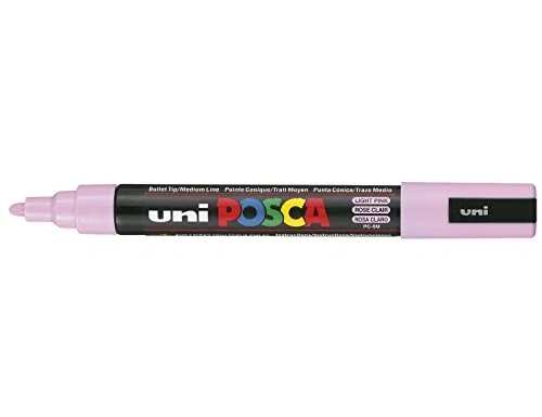 Posca Marcador PC-5M Punta Bala 1,8-2,5 mm Rosa Claro