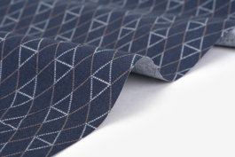 Dailylike Tela Algodón Diamond Pocket con Cenefas y Motivos 1,10m x 3m