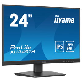 iiyama ProLite XU2491H-B1 Monitor 60.5 cm (23.8") Full HD 1920x1080 IPS, 0.5 ms, 100 Hz, AMD FreeSync, HDMI, DisplayPort, Negro