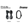 iiyama ProLite XU2491H-B1 Monitor 60.5 cm (23.8") Full HD 1920x1080 IPS, 0.5 ms, 100 Hz, AMD FreeSync, HDMI, DisplayPort, Negro