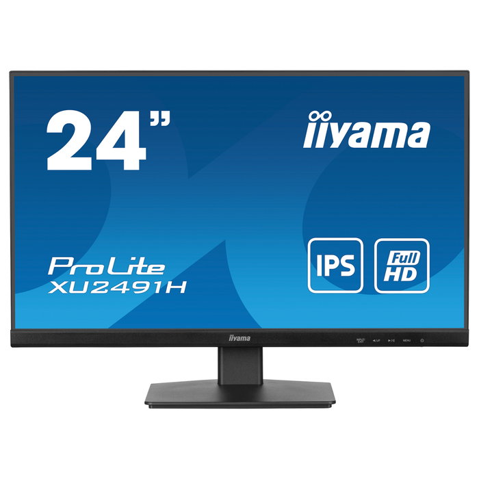 iiyama ProLite XU2491H-B1 Monitor 60.5 cm (23.8") Full HD 1920x1080 IPS, 0.5 ms, 100 Hz, AMD FreeSync, HDMI, DisplayPort, Negro