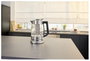 Severin WK 3480 Hervidor de agua y té de cristal Plata / Negro