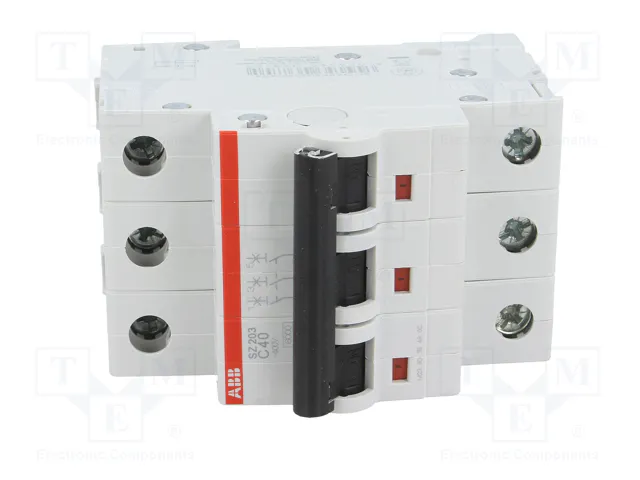 ABB SZ203-C40 Interruptor magnetotérmico 3 polos 40A