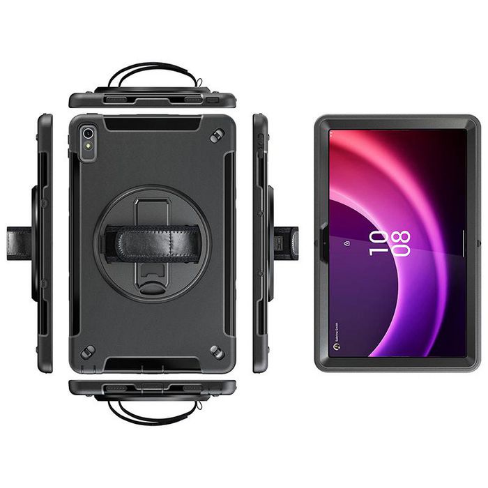 eSTUFF Funda OHIO Defender para Lenovo TAB P11 2ª Gen 2022 11.5 (TB350) - Negra