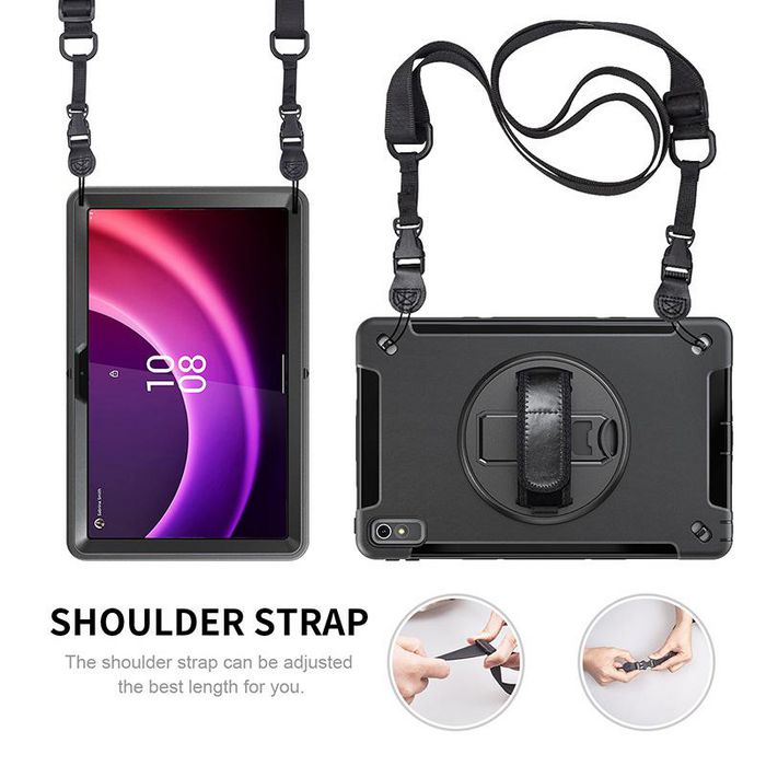 eSTUFF Funda OHIO Defender para Lenovo TAB P11 2ª Gen 2022 11.5 (TB350) - Negra