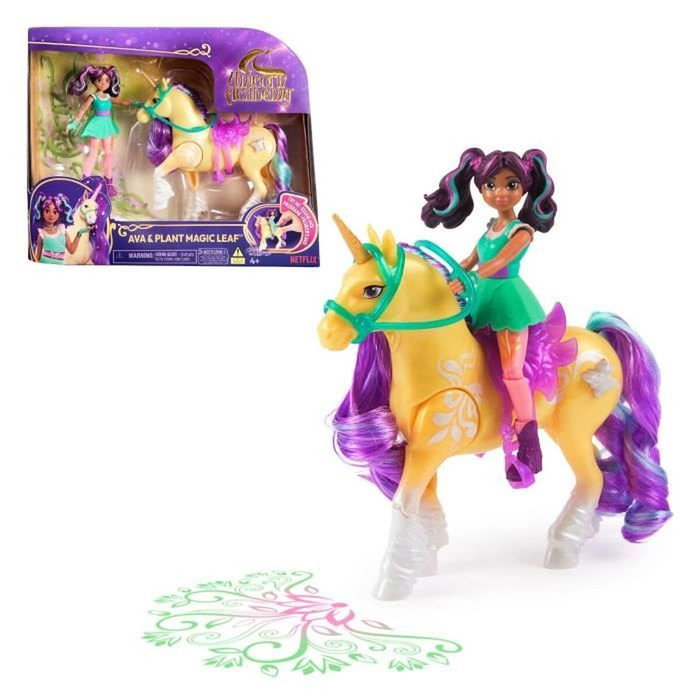 Spin Master Muñeca Ava Unicornio con Luces
