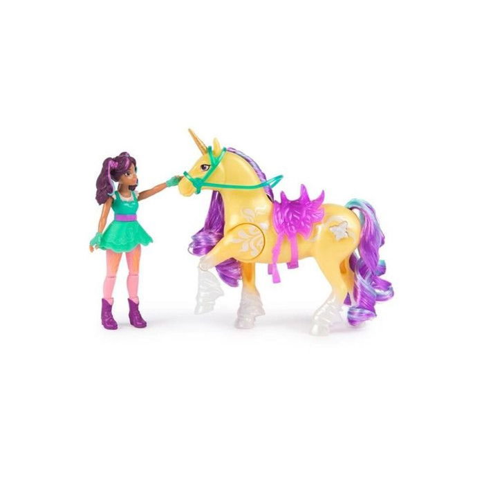 Spin Master Muñeca Ava Unicornio con Luces
