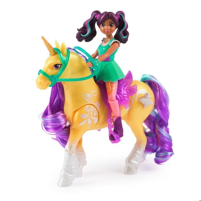Spin Master Muñeca Ava Unicornio con Luces