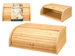 Kinvara Panera de Bambú Natural 38 x 27.5 x 17 cm (Set de 2)