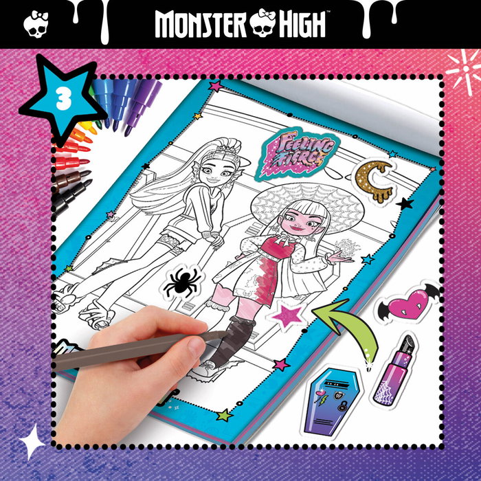 Set de Dibujo Monster High (6 Unidades) Set de Dibujo Monster High (6 Unidades)