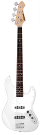 Bajo Eléctrico Aria Stb-Jb Jazz Bass Blanco