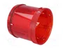 WERMA Señalizador luminoso LED rojo 24V AC/DC