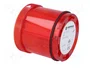 WERMA Señalizador luminoso LED rojo 24V AC/DC