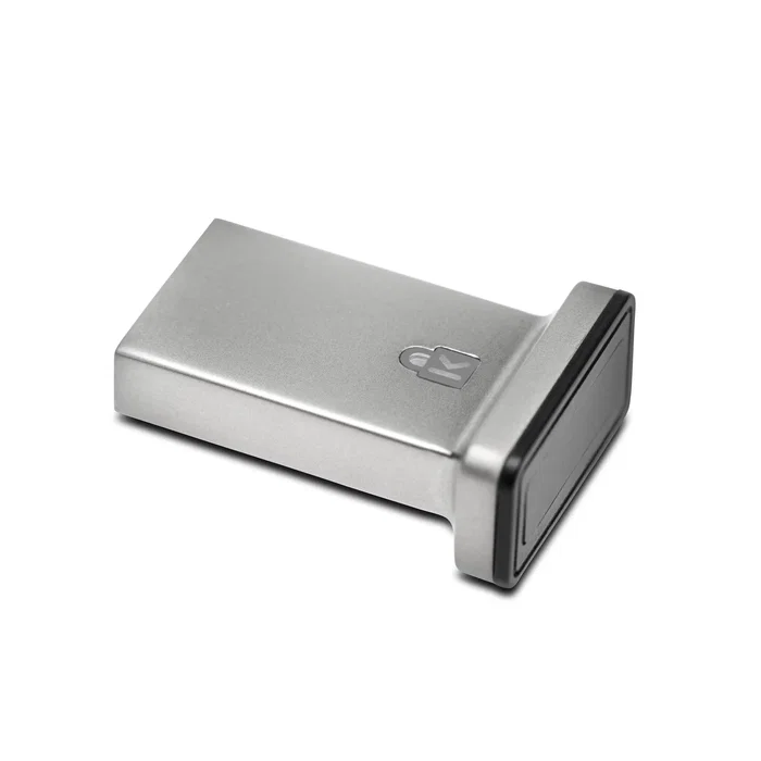 Kensington K64704EU VeriMark Pro IT Lector de Huella Digital USB 2.0 Plata - Compatible con Windows Hello y Windows Hello para Empresas