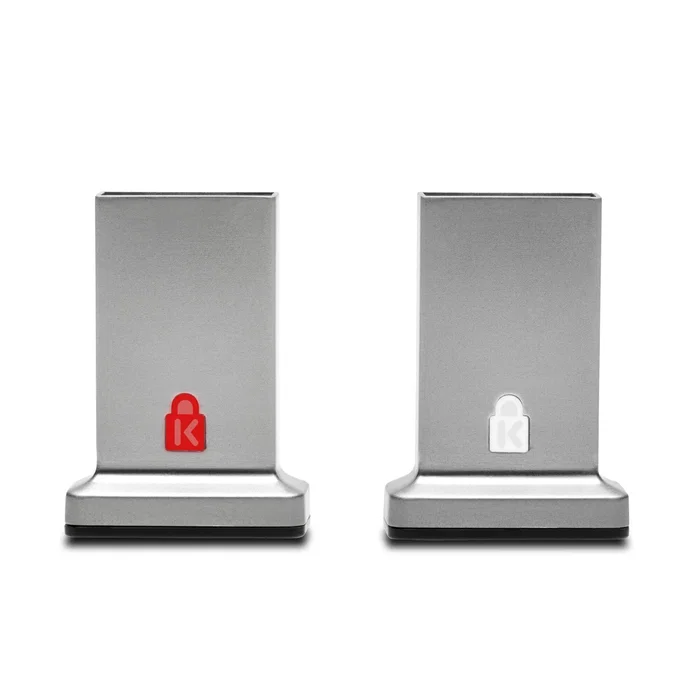 Kensington K64704EU VeriMark Pro IT Lector de Huella Digital USB 2.0 Plata - Compatible con Windows Hello y Windows Hello para Empresas