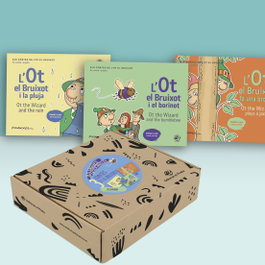 Edicions Del Pirata Pack 3 contes bilingües de l'Ot el Bruixot, Josep Lluis Martinez Picanyol - Edicions Del Pirata