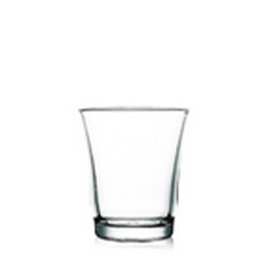 Bormioli Vaso Bombón de Vidrio, Capacidad 12 cl, Altura 75 mm (Set de 12)
