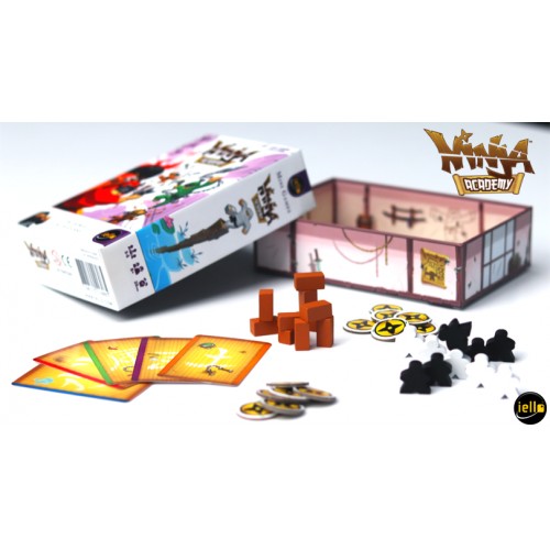 Juego de mesa de cartas academia ninja Juego de mesa de cartas academia ninja