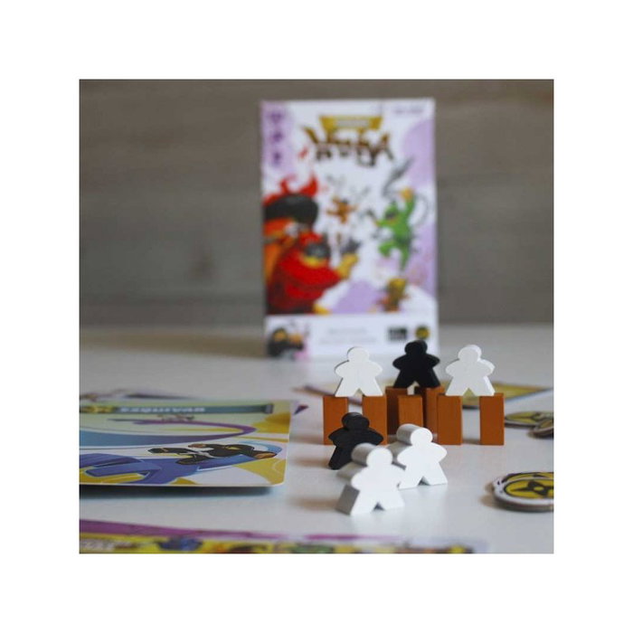 Juego de mesa de cartas academia ninja Juego de mesa de cartas academia ninja