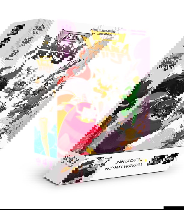 Juego de mesa de cartas academia ninja Juego de mesa de cartas academia ninja