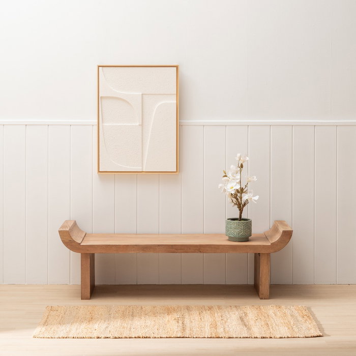 Alfombra Natural Yute Altea Decoración 70 X 170 cm