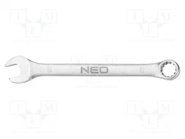 NEO TOOLS Llave plana-estriada bilateral de 8mm