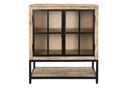 DKD Home Decor Aparador Arta Shelf de Mango y Metal