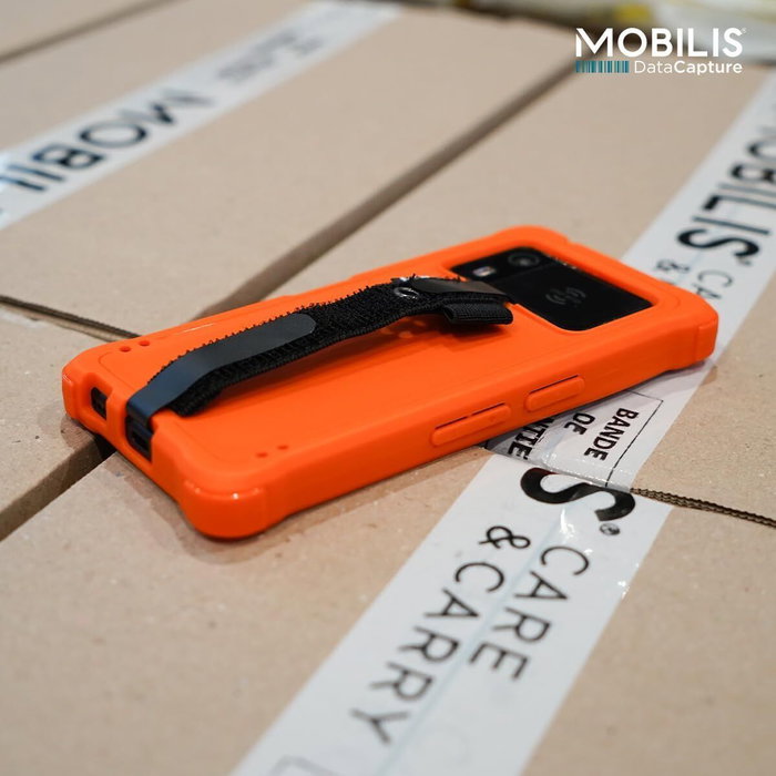 Mobilis Funda Robusta Naranja para Zebra EM45