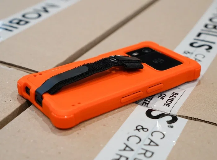 Mobilis Protech Case de Seguridad Color Naranja Accesorios Compatible con Em45